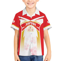 Custom Japan Rugby 2024 Family Matching Summer Maxi Dress and Hawaiian Shirt Go Cherry Blossoms LT05 - Wonder Print Shop