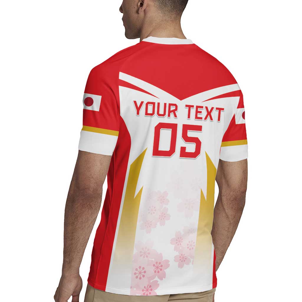 Custom Japan Rugby 2024 Rugby Jersey Go Cherry Blossoms LT05 - Wonder Print Shop