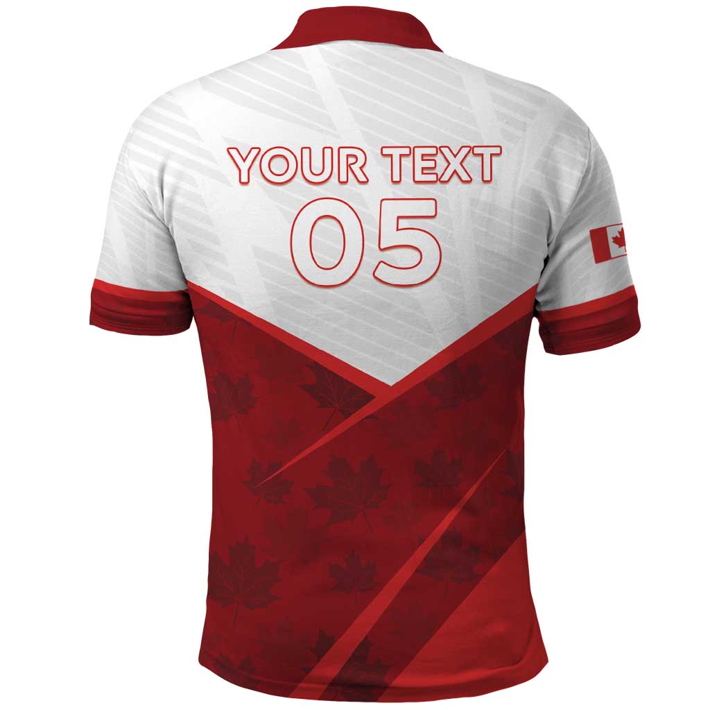 Custom Canada Rugby 2024 Polo Shirt Go Canada Simple Style LT05 - Wonder Print Shop