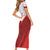 Custom Canada Rugby 2024 Short Sleeve Bodycon Dress Go Canada Simple Style LT05 - Wonder Print Shop