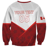 Custom Canada Rugby 2024 Sweatshirt Go Canada Simple Style LT05 - Wonder Print Shop