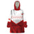 Custom Canada Rugby 2024 Wearable Blanket Hoodie Go Canada Simple Style LT05 - Wonder Print Shop