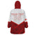 Custom Canada Rugby 2024 Wearable Blanket Hoodie Go Canada Simple Style LT05 - Wonder Print Shop