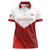 Custom Canada Rugby 2024 Women Polo Shirt Go Canada Simple Style LT05 - Wonder Print Shop