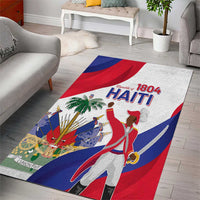 Haiti 221st Anniversary Independence Day Area Rug LT05 - Wonder Print Shop
