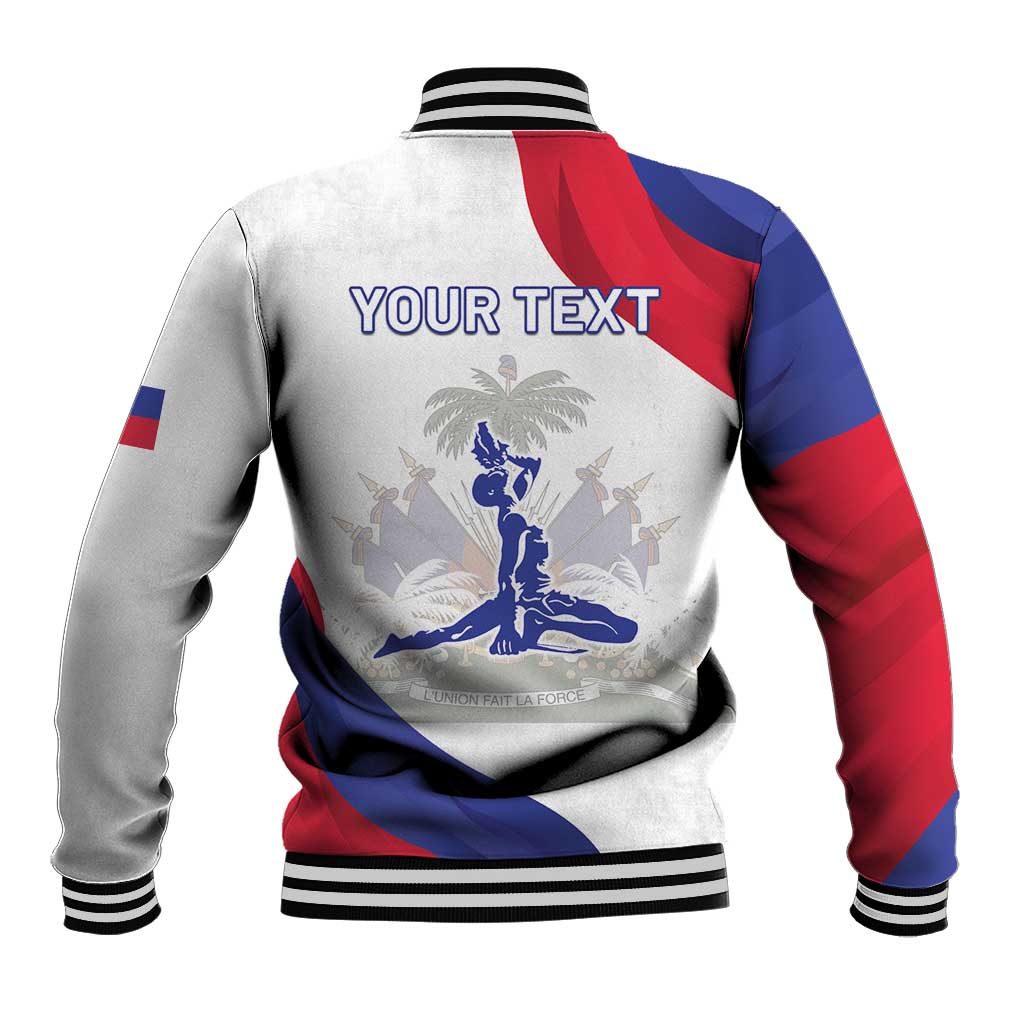Personalised Haiti 221st Anniversary Independence Day Baseball Jacket LT05 - Wonder Print Shop