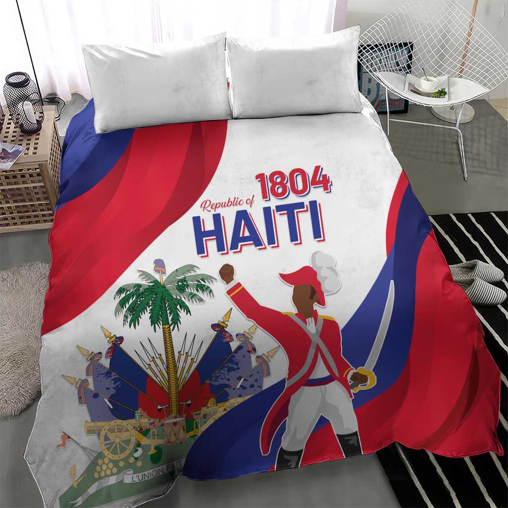 Haiti 221st Anniversary Independence Day Bedding Set LT05 - Wonder Print Shop