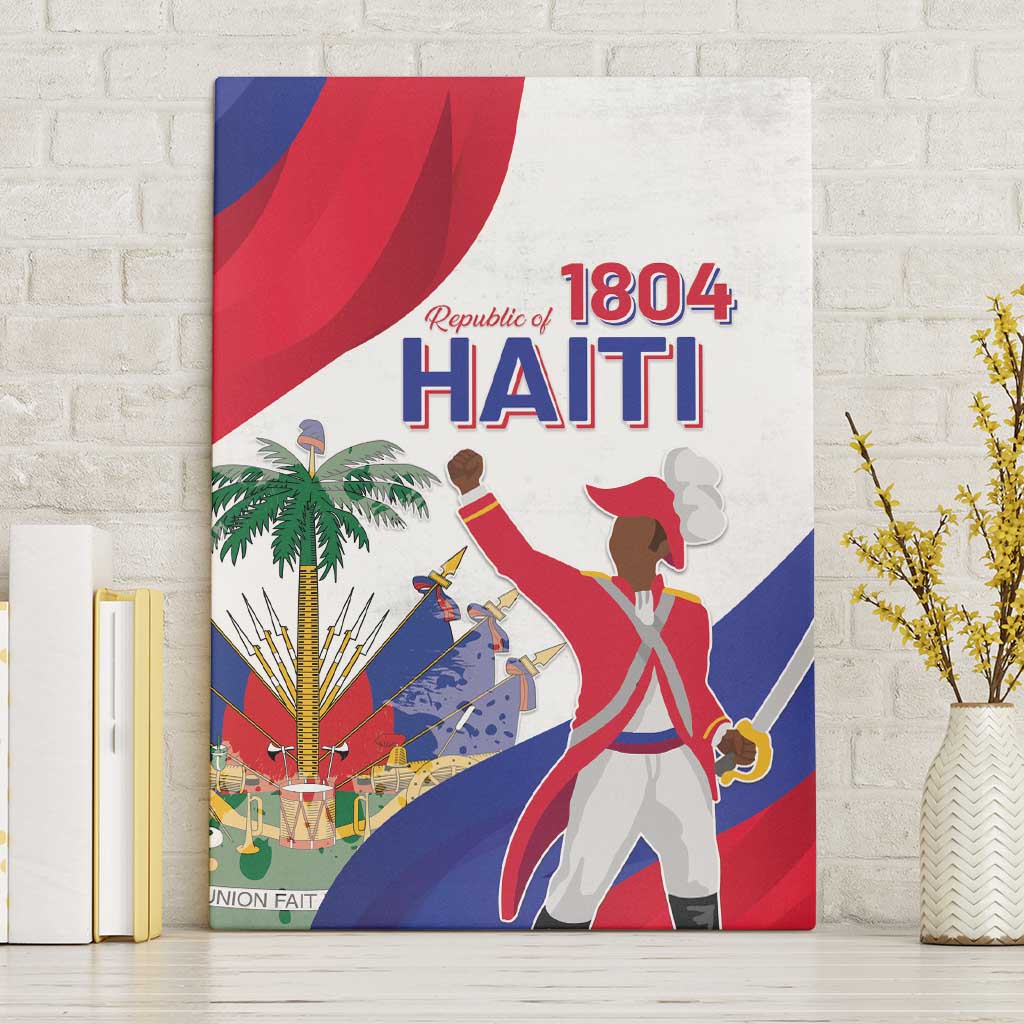 Haiti 221st Anniversary Independence Day Canvas Wall Art LT05 - Wonder Print Shop