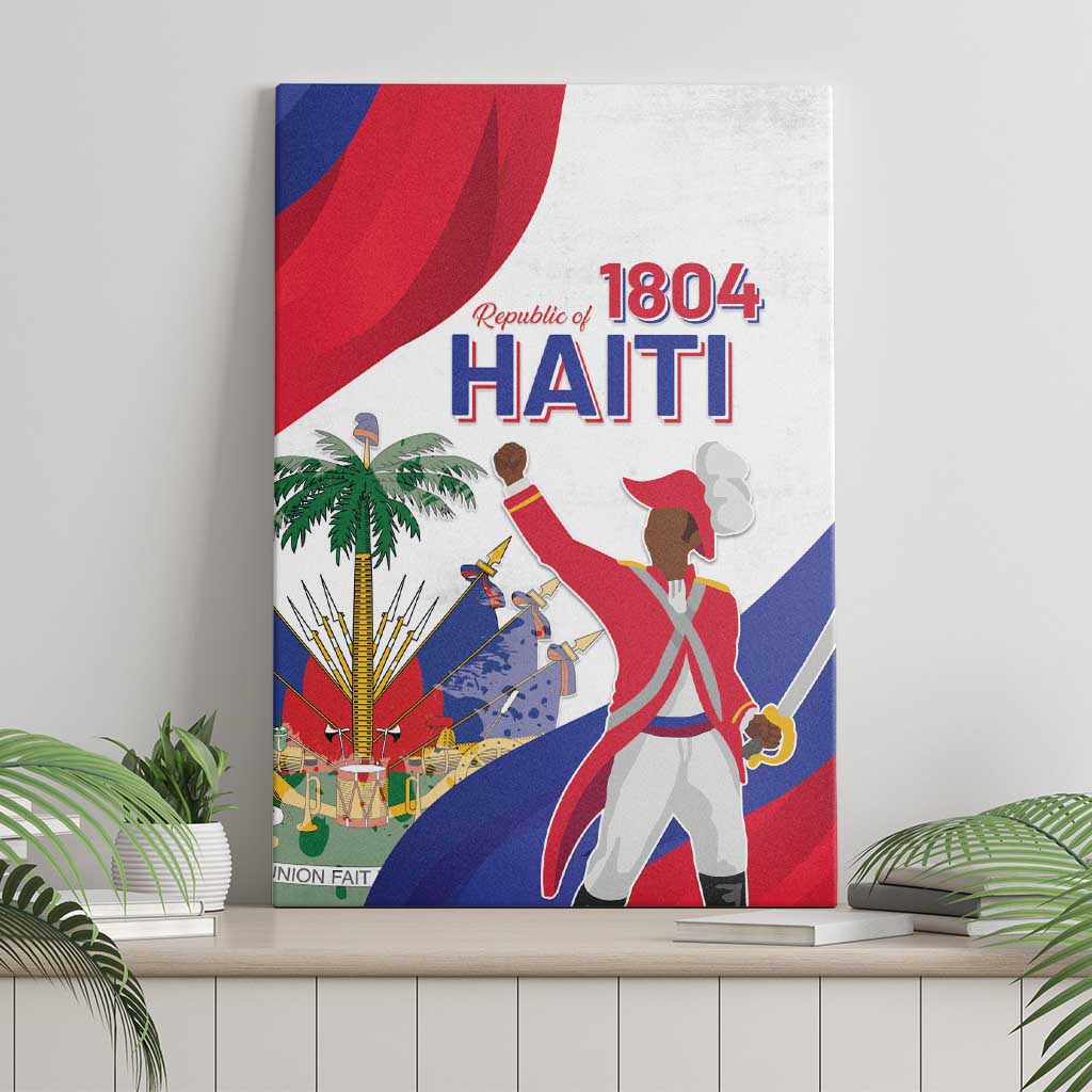 Haiti 221st Anniversary Independence Day Canvas Wall Art LT05 - Wonder Print Shop
