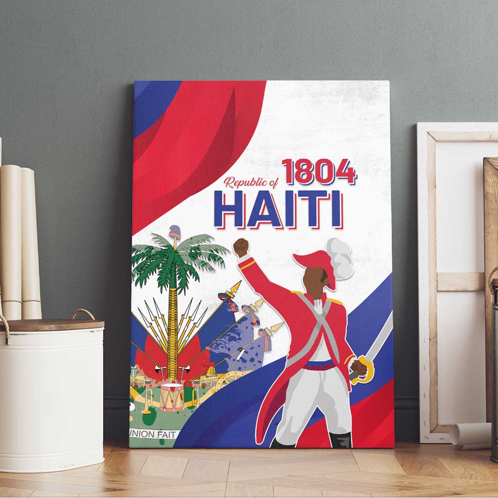Haiti 221st Anniversary Independence Day Canvas Wall Art LT05 - Wonder Print Shop