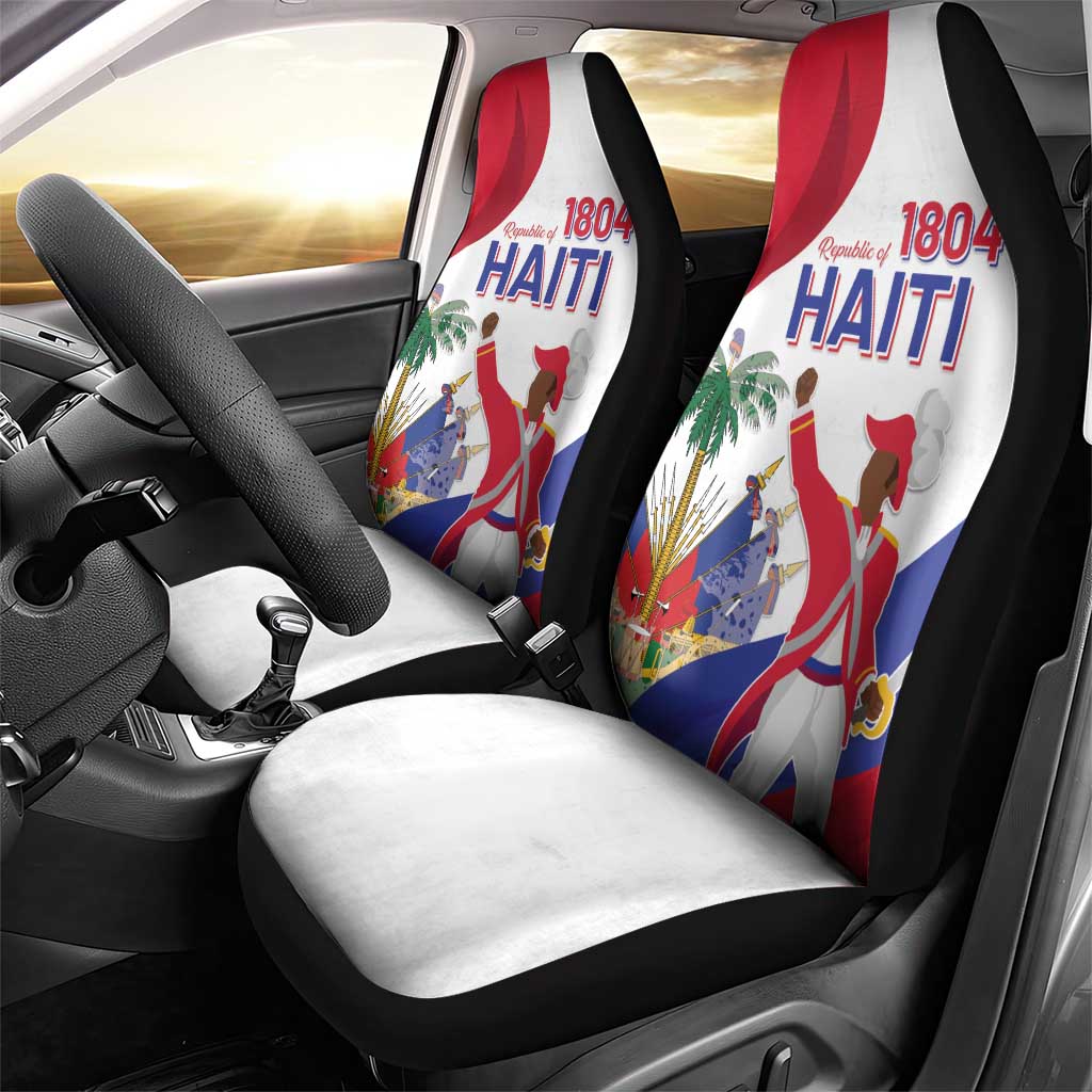 Haiti 221st Anniversary Independence Day Car Seat Cover LT05 - Wonder Print Shop