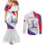 Personalised Haiti 221st Anniversary Independence Day Couples Matching Mermaid Dress and Long Sleeve Button Shirt