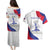 Personalised Haiti 221st Anniversary Independence Day Couples Matching Puletasi and Hawaiian Shirt LT05 - Wonder Print Shop