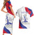 Personalised Haiti 221st Anniversary Independence Day Couples Matching Short Sleeve Bodycon Dress and Hawaiian Shirt LT05 - Wonder Print Shop