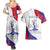Personalised Haiti 221st Anniversary Independence Day Couples Matching Summer Maxi Dress and Hawaiian Shirt LT05 - Wonder Print Shop