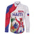 Personalised Haiti 221st Anniversary Independence Day Family Matching Long Sleeve Bodycon Dress and Hawaiian Shirt LT05 - Wonder Print Shop