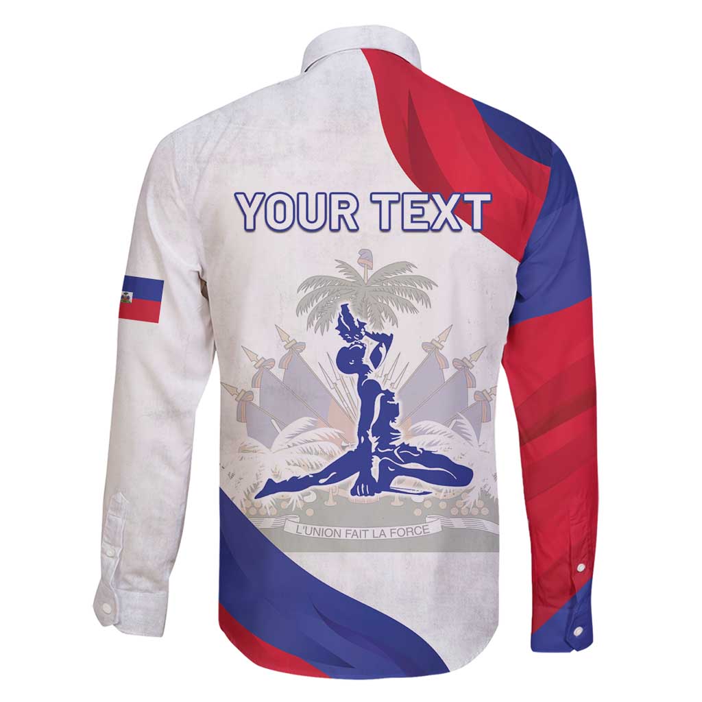 Personalised Haiti 221st Anniversary Independence Day Family Matching Long Sleeve Bodycon Dress and Hawaiian Shirt LT05 - Wonder Print Shop