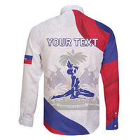 Personalised Haiti 221st Anniversary Independence Day Family Matching Long Sleeve Bodycon Dress and Hawaiian Shirt LT05 - Wonder Print Shop