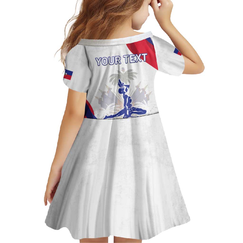 Personalised Haiti 221st Anniversary Independence Day Family Matching Off Shoulder Maxi Dress and Hawaiian Shirt LT05 - Wonder Print Shop