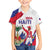 Personalised Haiti 221st Anniversary Independence Day Family Matching Short Sleeve Bodycon Dress and Hawaiian Shirt LT05 - Wonder Print Shop