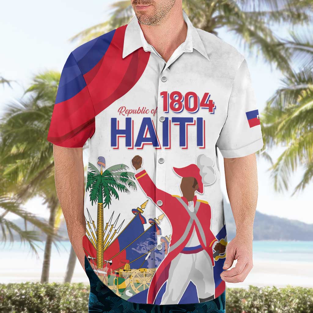 Personalised Haiti 221st Anniversary Independence Day Hawaiian Shirt LT05 - Wonder Print Shop