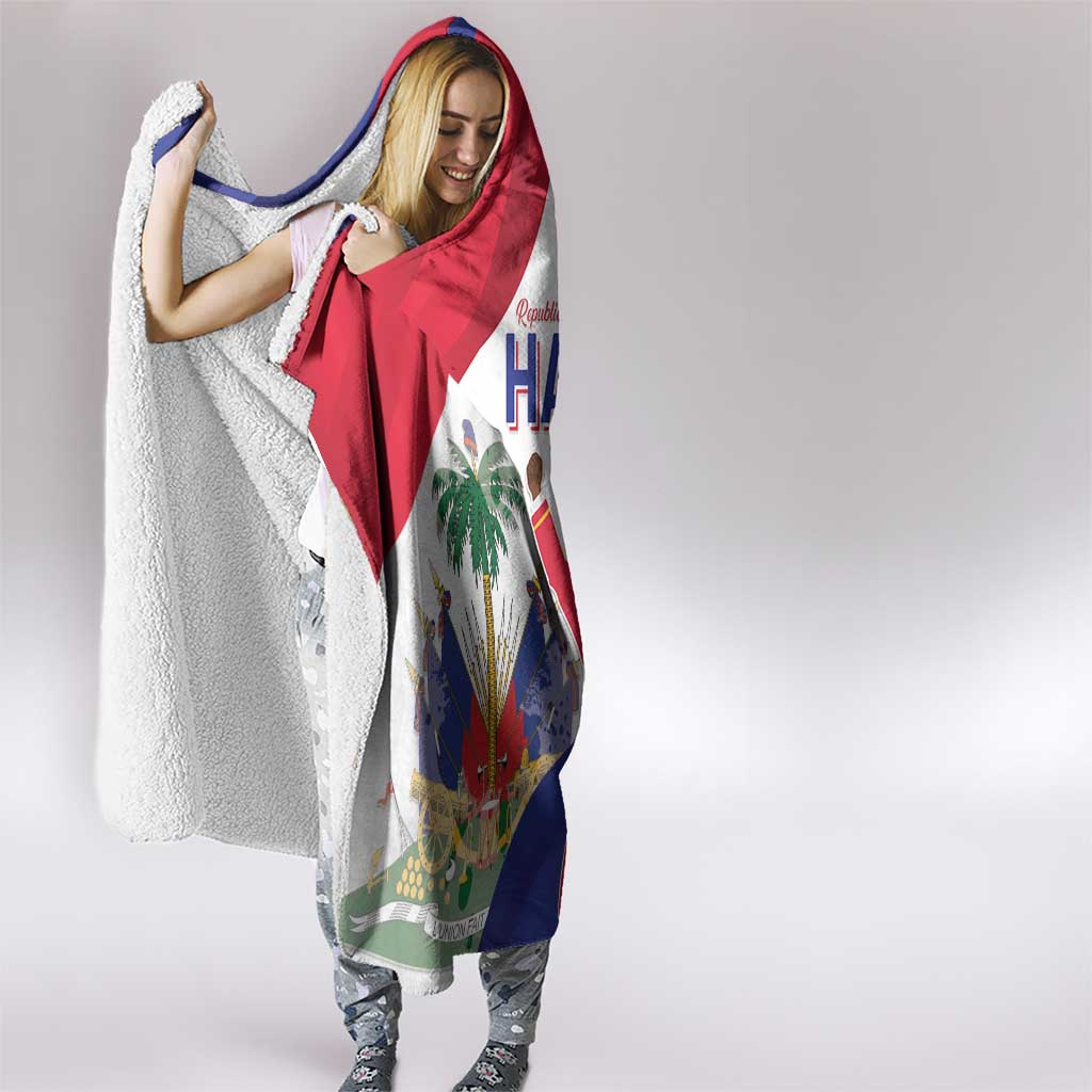 Haiti 221st Anniversary Independence Day Hooded Blanket