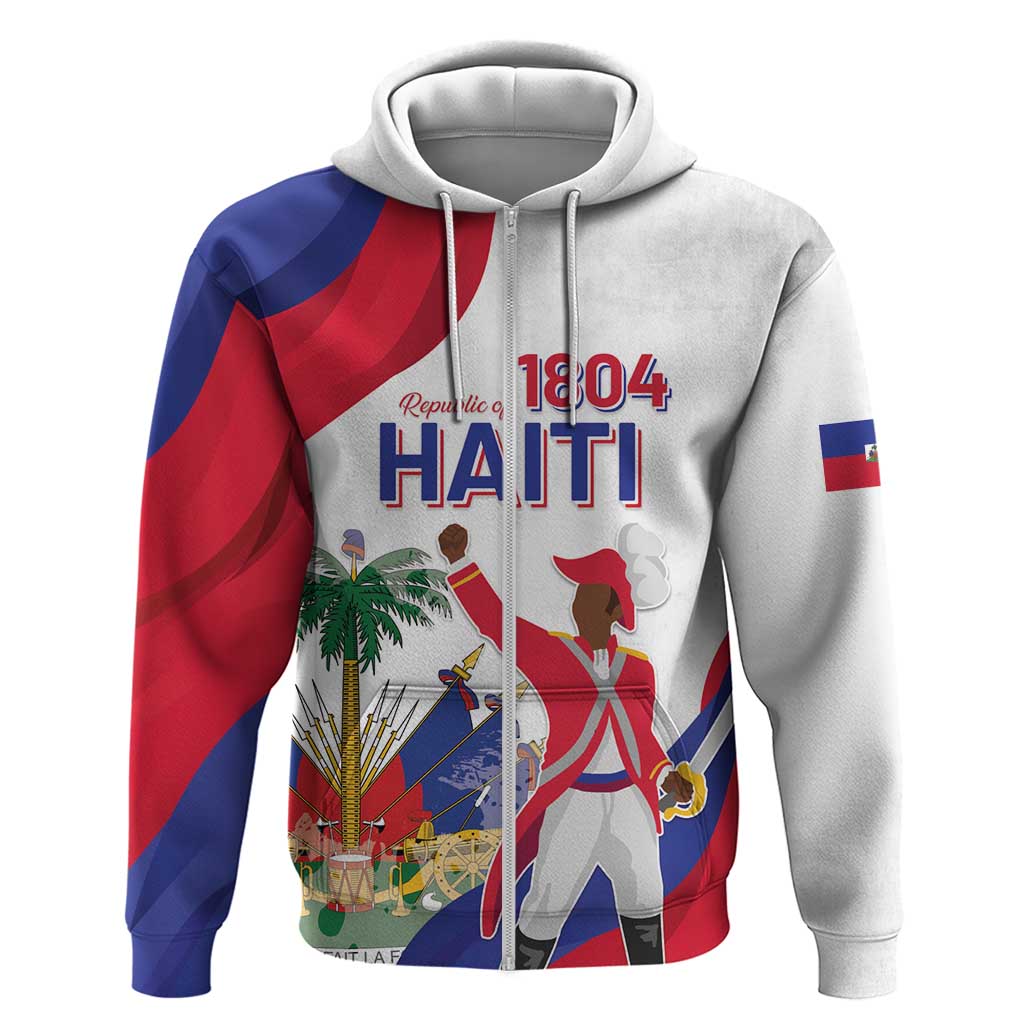 Personalised Haiti 221st Anniversary Independence Day Hoodie LT05 - Wonder Print Shop