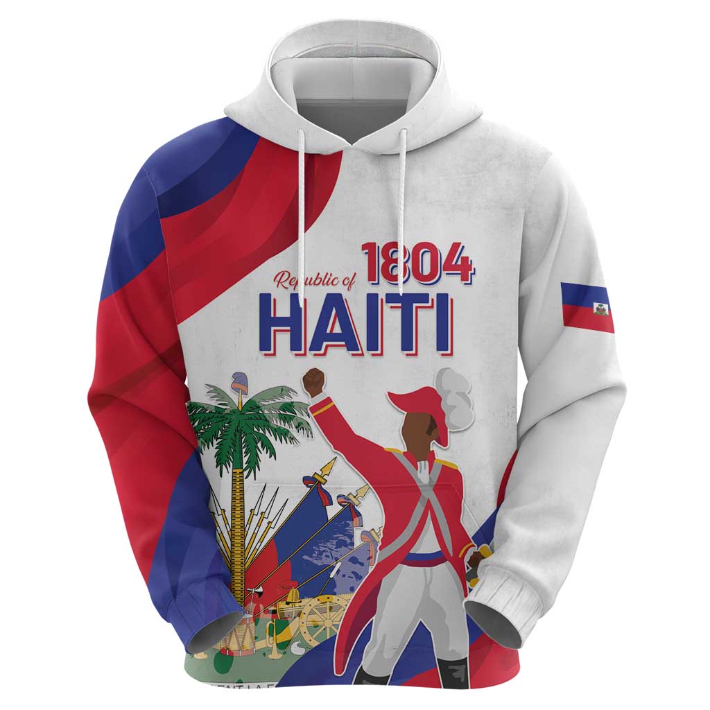 Personalised Haiti 221st Anniversary Independence Day Hoodie LT05 - Wonder Print Shop