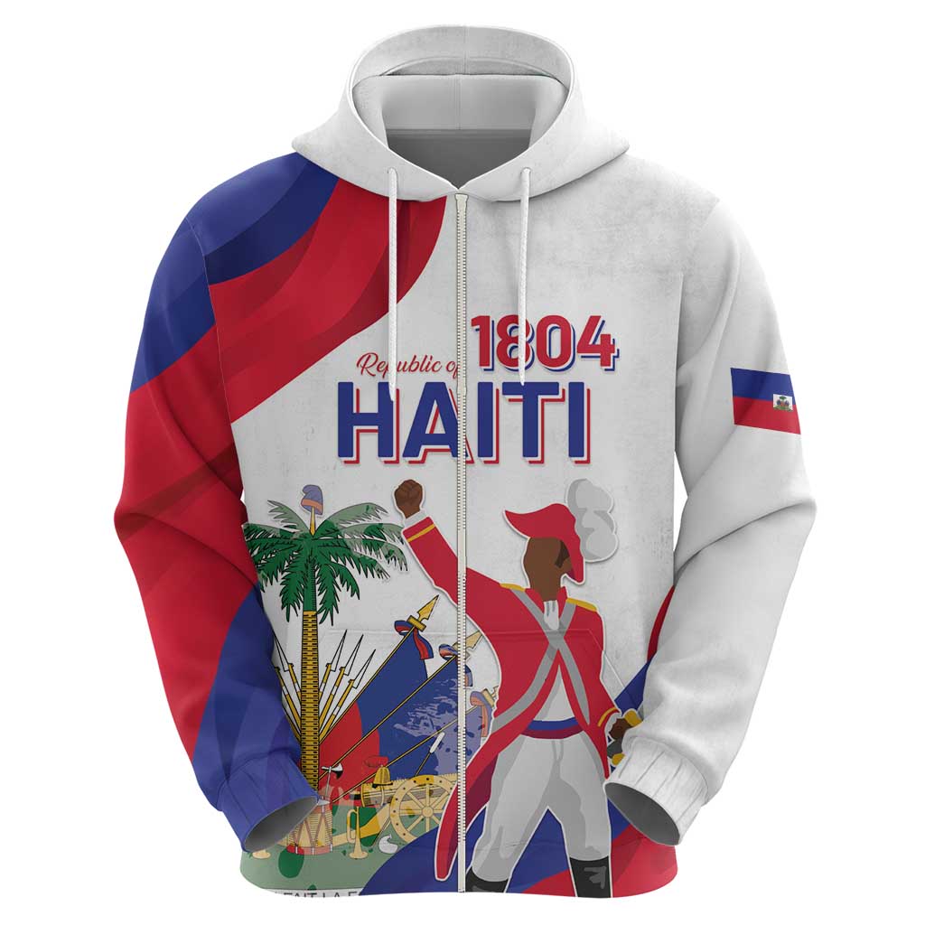 Personalised Haiti 221st Anniversary Independence Day Hoodie LT05 - Wonder Print Shop