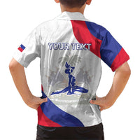 Personalised Haiti 221st Anniversary Independence Day Kid Hawaiian Shirt LT05 - Wonder Print Shop