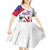 Personalised Haiti 221st Anniversary Independence Day Kid Short Sleeve Dress LT05 - Wonder Print Shop
