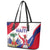 Haiti 221st Anniversary Independence Day Leather Tote Bag LT05 - Wonder Print Shop