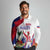 Personalised Haiti 221st Anniversary Independence Day Long Sleeve Polo Shirt LT05 - Wonder Print Shop