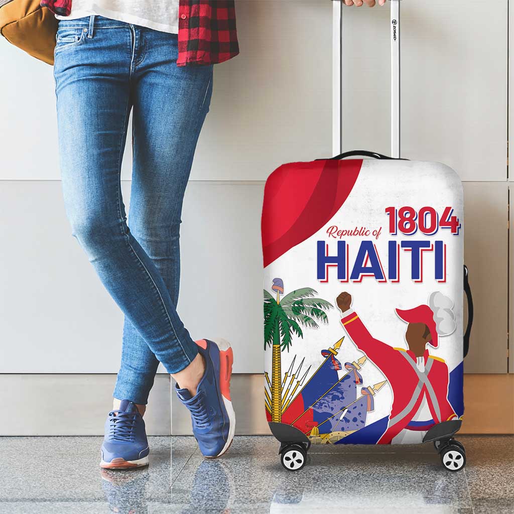 Haiti 221st Anniversary Independence Day Luggage Cover LT05 - Wonder Print Shop