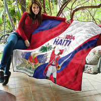 Haiti 221st Anniversary Independence Day Quilt LT05 - Wonder Print Shop