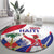 Haiti 221st Anniversary Independence Day Round Carpet