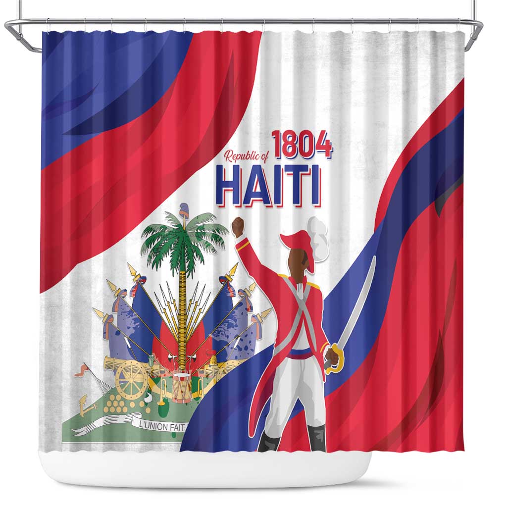 Haiti 221st Anniversary Independence Day Shower Curtain