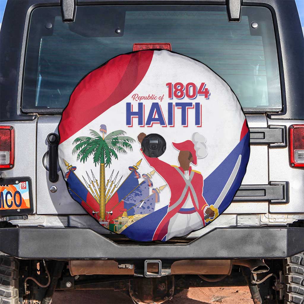 Haiti 221st Anniversary Independence Day Spare Tire Cover LT05 - Wonder Print Shop