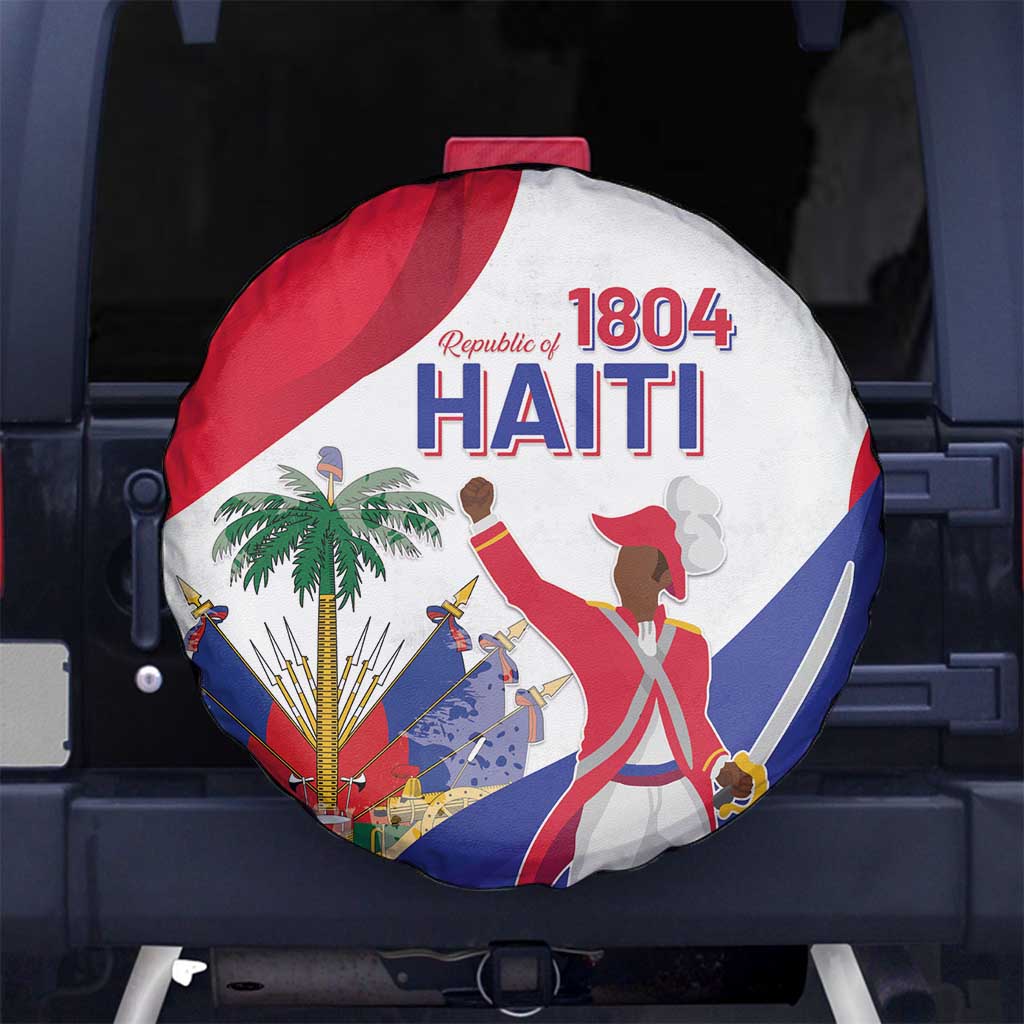 Haiti 221st Anniversary Independence Day Spare Tire Cover LT05 - Wonder Print Shop