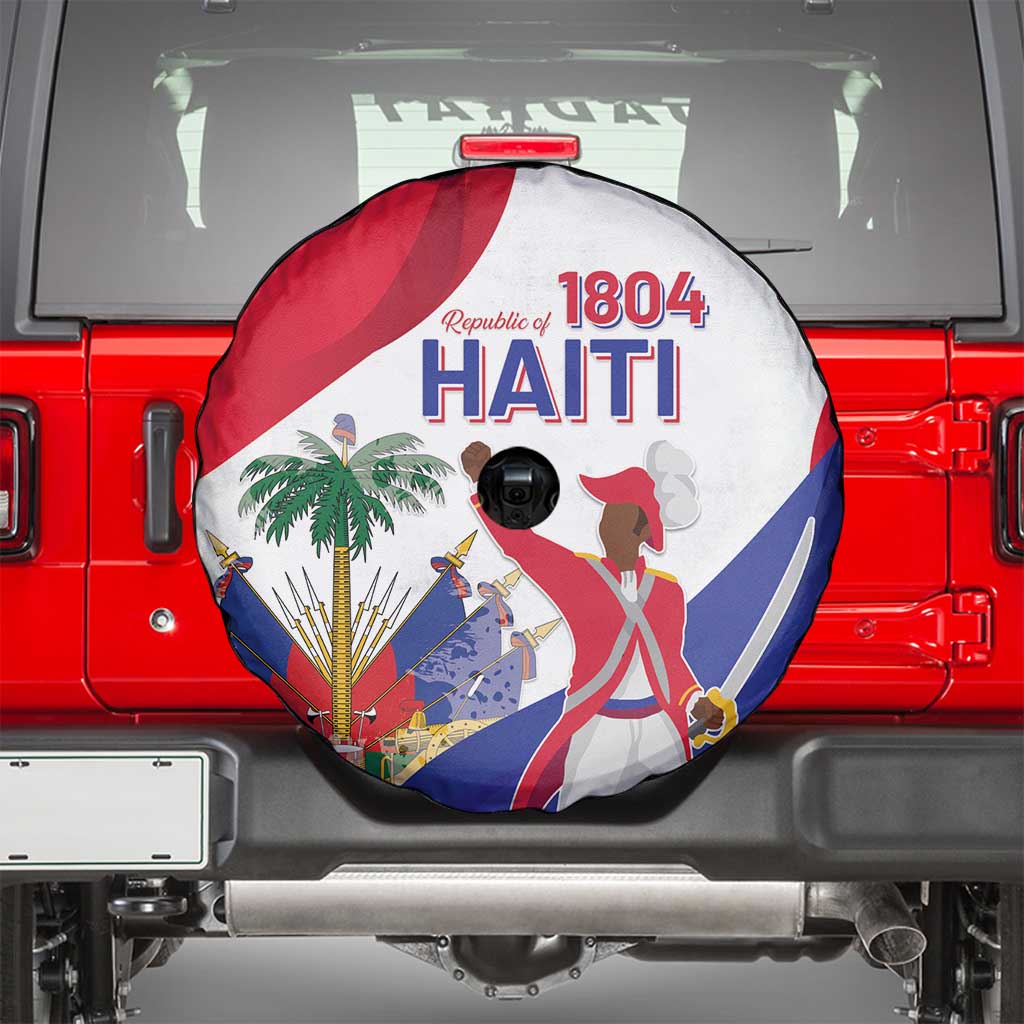 Haiti 221st Anniversary Independence Day Spare Tire Cover LT05 - Wonder Print Shop