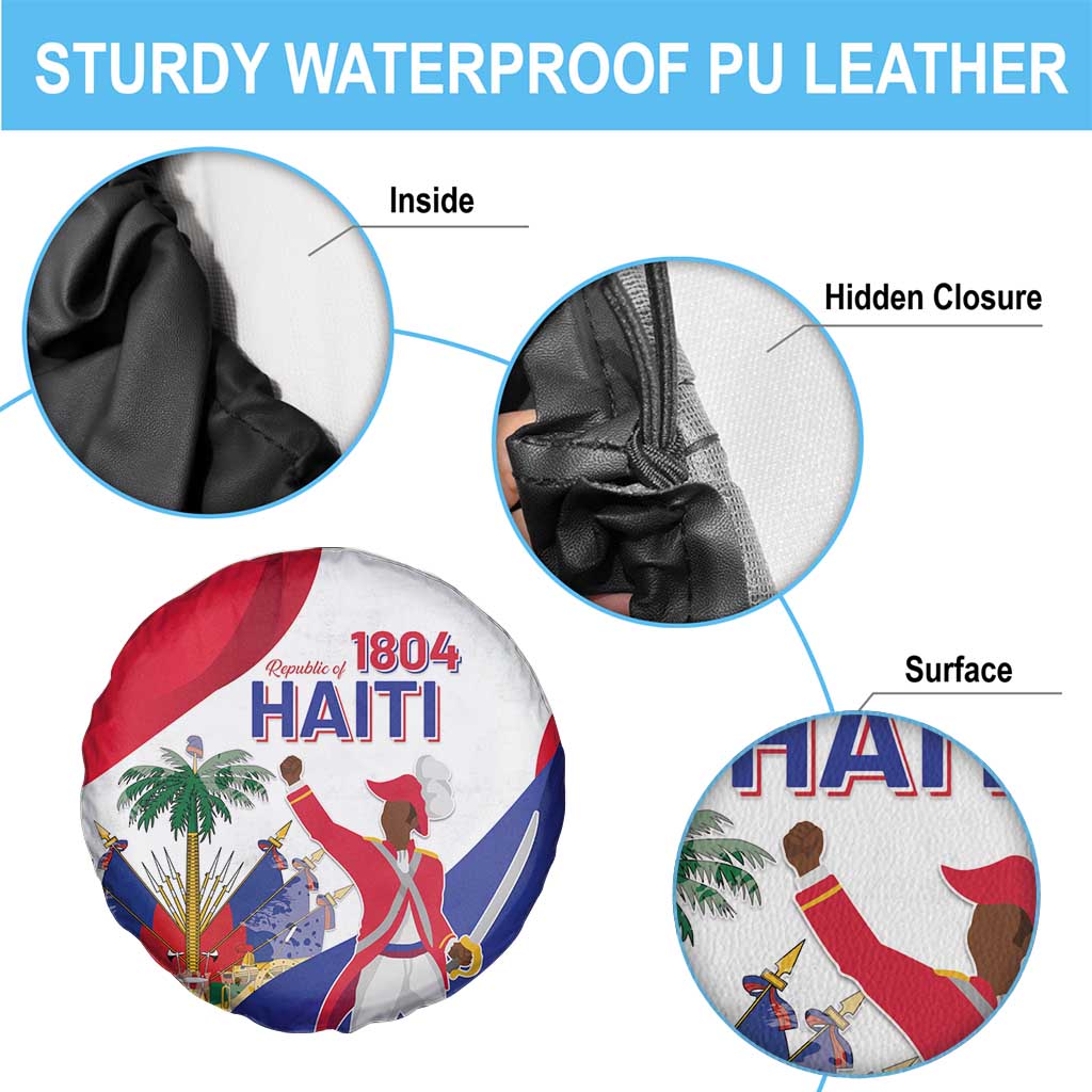Haiti 221st Anniversary Independence Day Spare Tire Cover LT05 - Wonder Print Shop