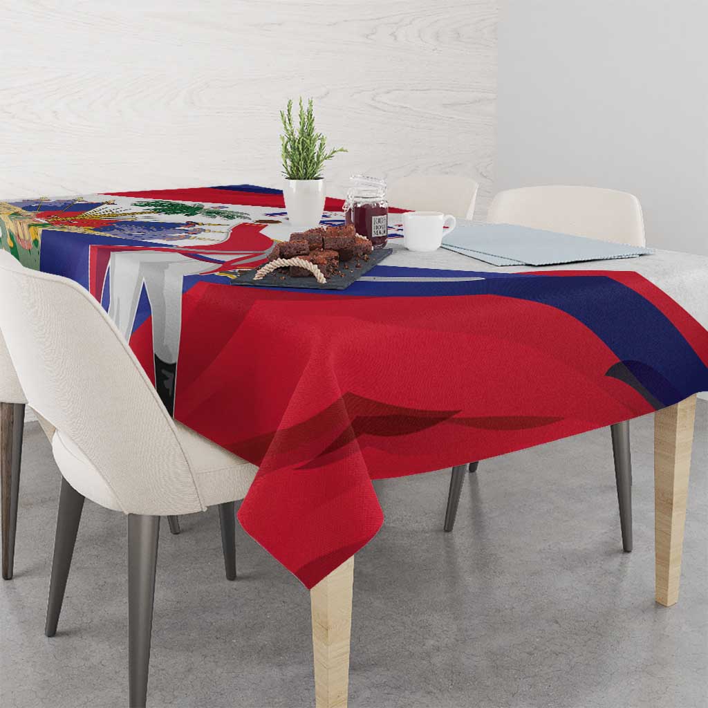 Haiti 221st Anniversary Independence Day Tablecloth LT05 - Wonder Print Shop