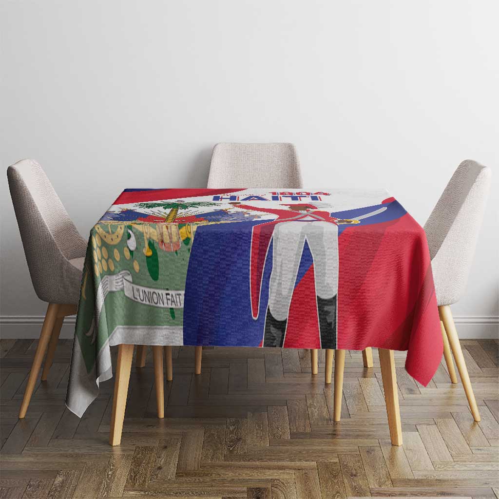 Haiti 221st Anniversary Independence Day Tablecloth LT05 - Wonder Print Shop