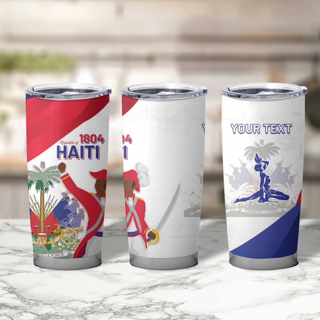 Personalised Haiti 221st Anniversary Independence Day Tumbler Cup LT05 - Wonder Print Shop