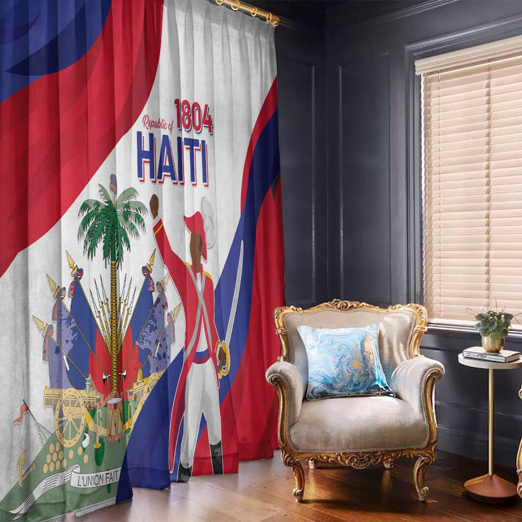 Haiti 221st Anniversary Independence Day Window Curtain LT05 - Wonder Print Shop