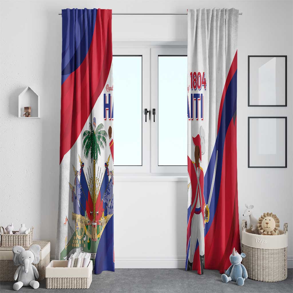 Haiti 221st Anniversary Independence Day Window Curtain LT05 - Wonder Print Shop