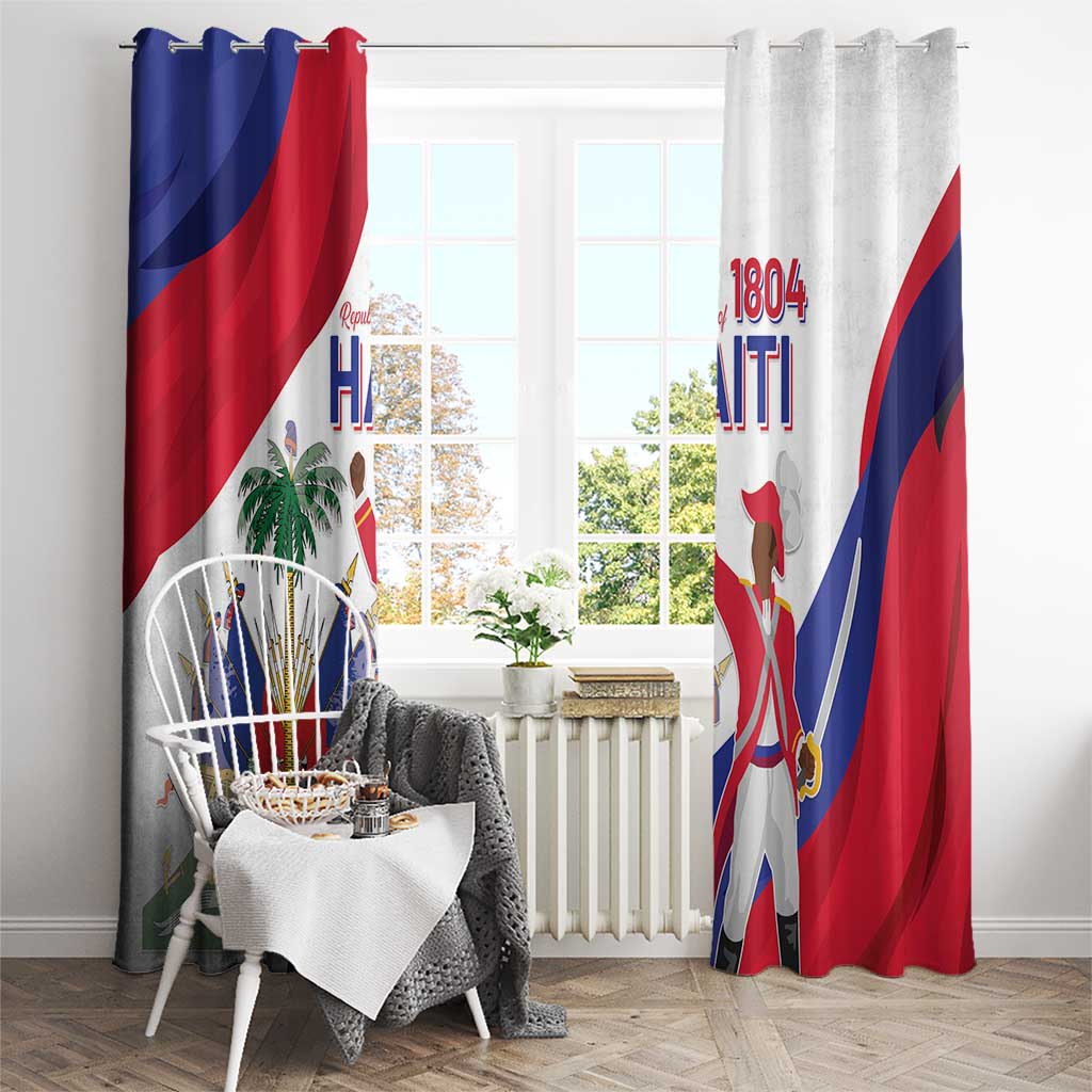 Haiti 221st Anniversary Independence Day Window Curtain LT05 - Wonder Print Shop
