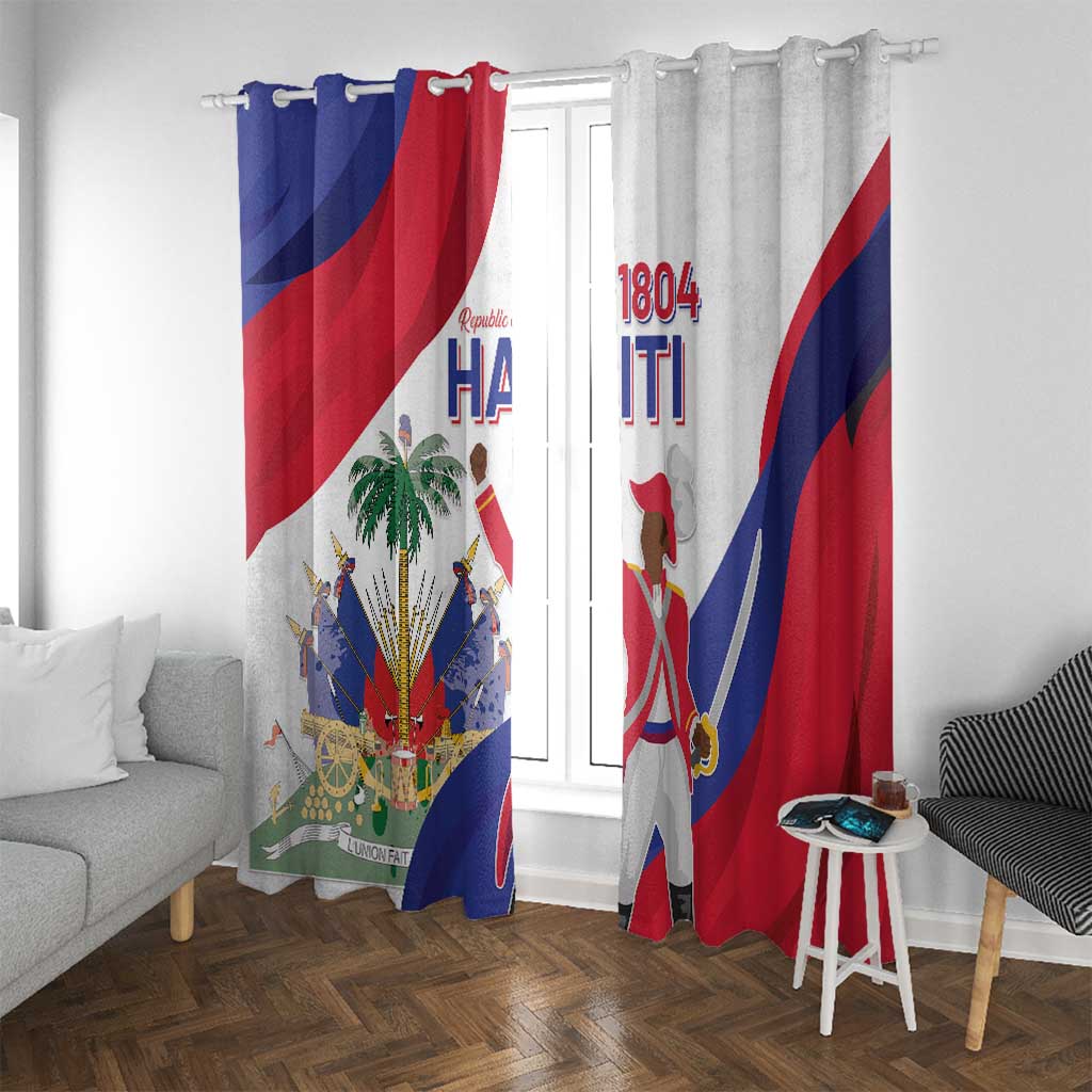 Haiti 221st Anniversary Independence Day Window Curtain LT05 - Wonder Print Shop