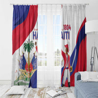 Haiti 221st Anniversary Independence Day Window Curtain LT05 - Wonder Print Shop