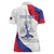 Personalised Haiti 221st Anniversary Independence Day Women Polo Shirt LT05 - Wonder Print Shop